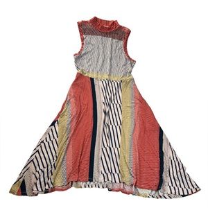 Anthropologie Striped Multicolor Dress
